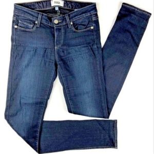 Paige Skyline Skinny Dark Wash Jeggings